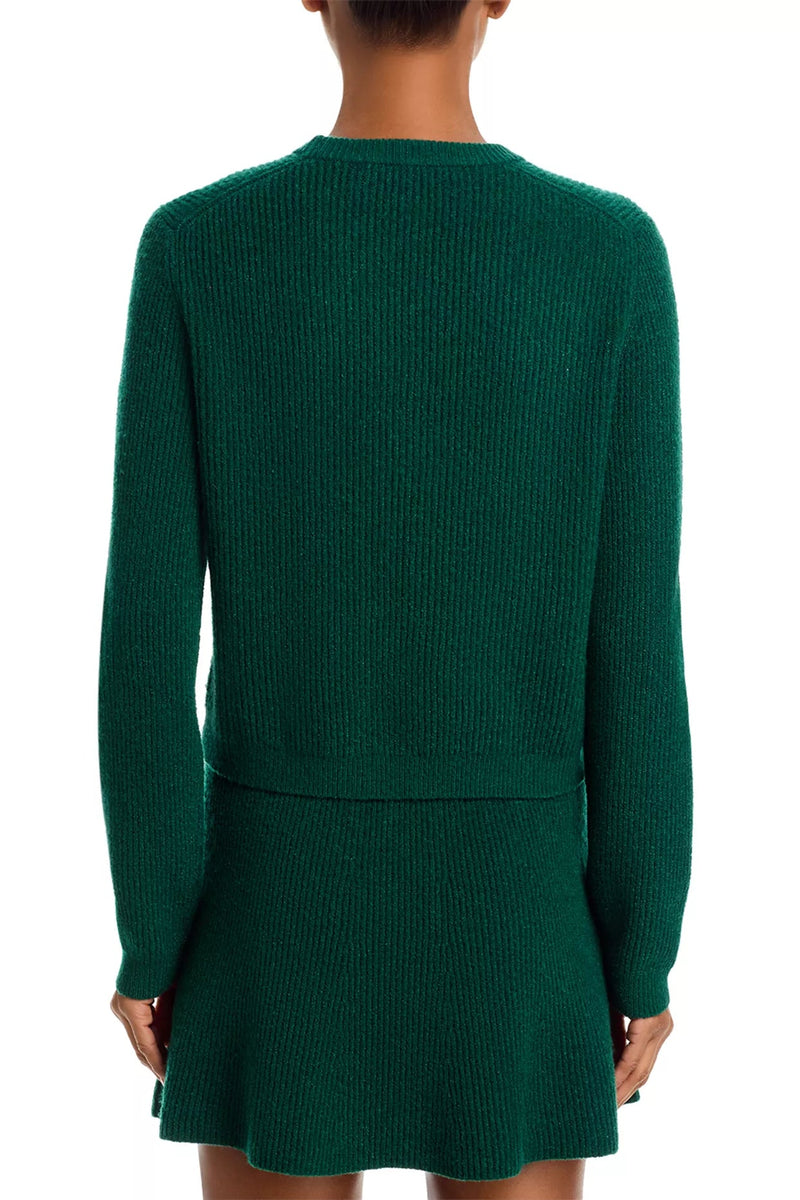 French Connection Vhari Knit Classic Sweater & Mini Skirt Set
