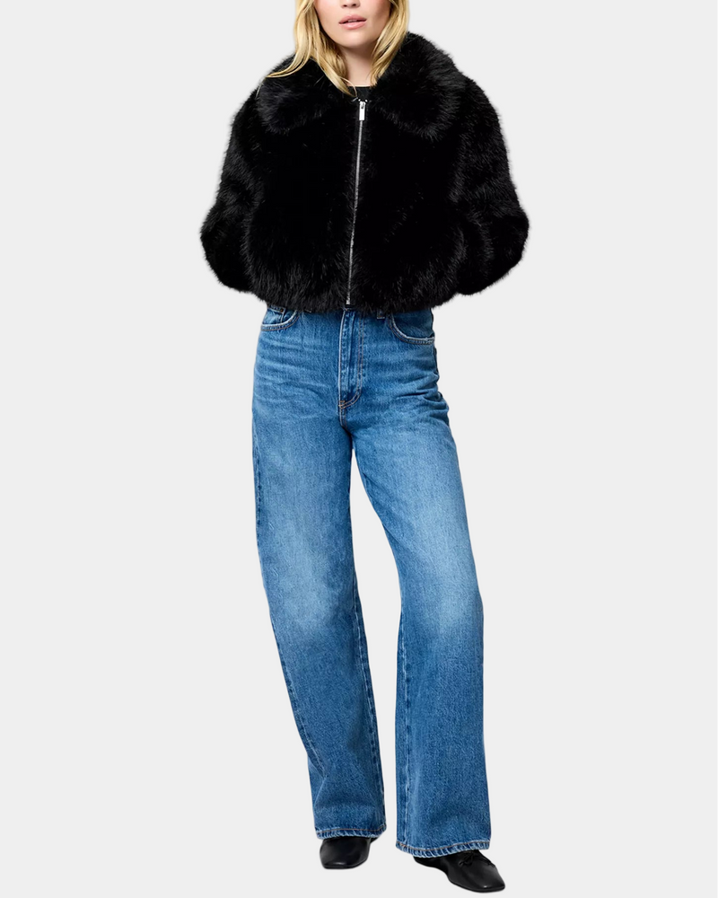 French Connection Rena Faux Fur Jacket