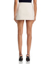 French Connection Textured Boiled Wool Mini Skirt