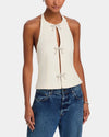 Steve Madden Juvia Top in Cream