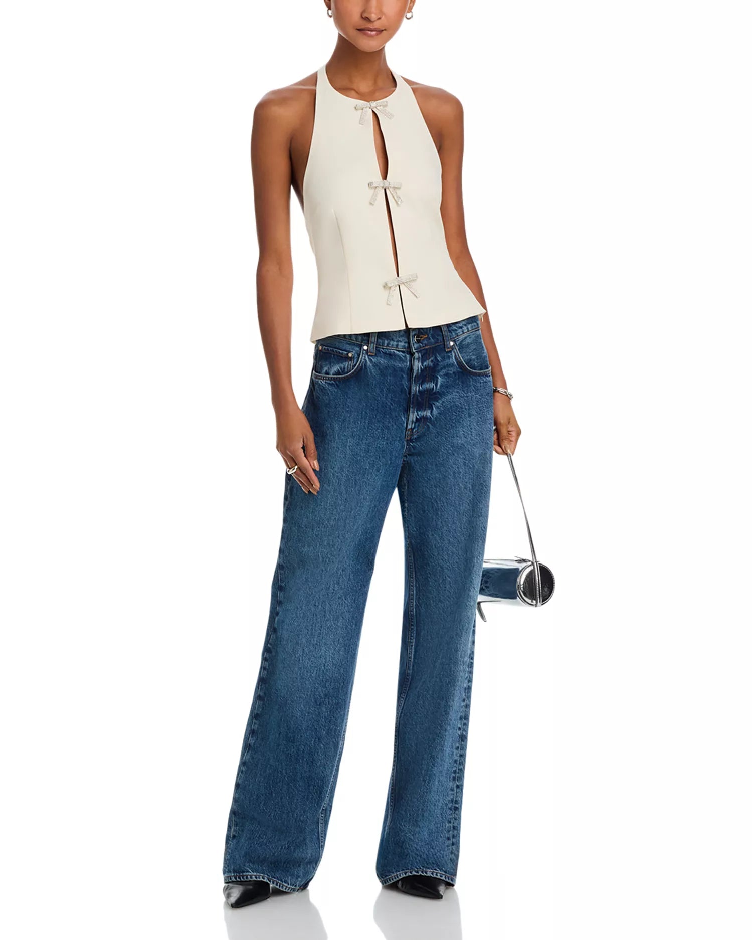 Steve Madden Juvia Top in Cream