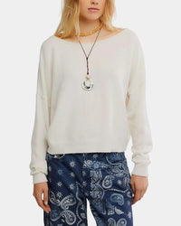 Free People See Me Pullover Light Knit Sweater