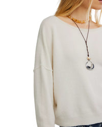 Free People See Me Pullover Light Knit Sweater