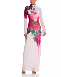AFRM Billie Maxi Dress in Ivory Blossom