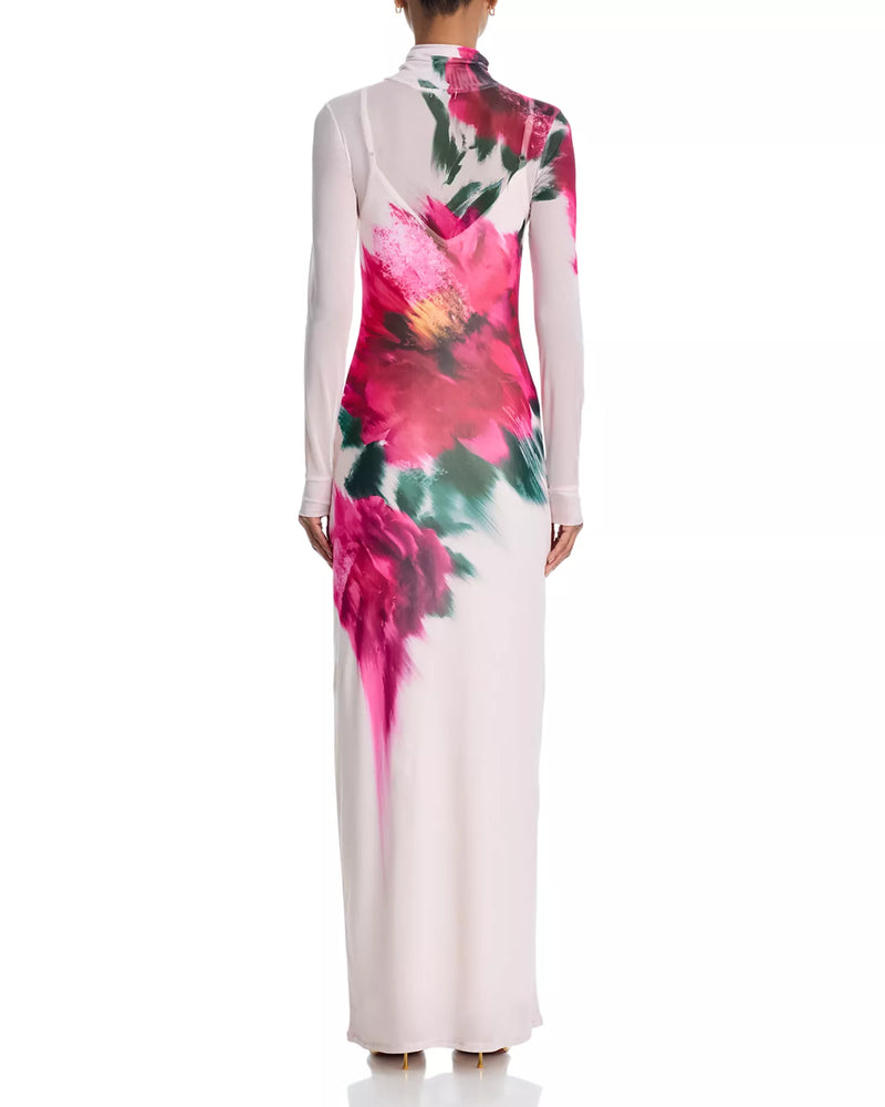 AFRM Billie Maxi Dress in Ivory Blossom