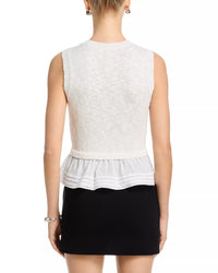 French Connection Pascale Cotton Poplin Top