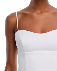 French Connection Cotton Sateen Cami in Summer White