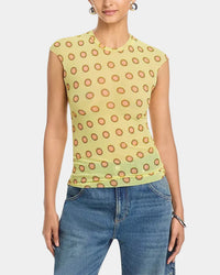 AFRM Nina Top in Deco Dot