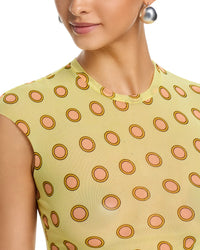 AFRM Nina Top in Deco Dot