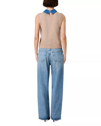 French Connection Babysoft collared knit vest