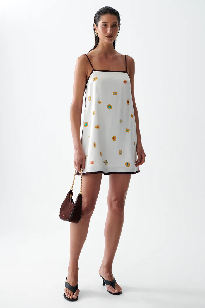 SANCIA Verdin Dress in Lueur Print