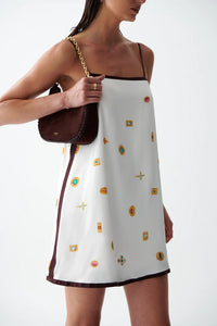 SANCIA Verdin Dress in Lueur Print