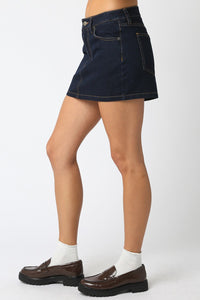 Jamie Mini Denim Skirt