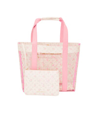 Love Shack Fancy Marjorie Ditsy Floral PVC Tote
