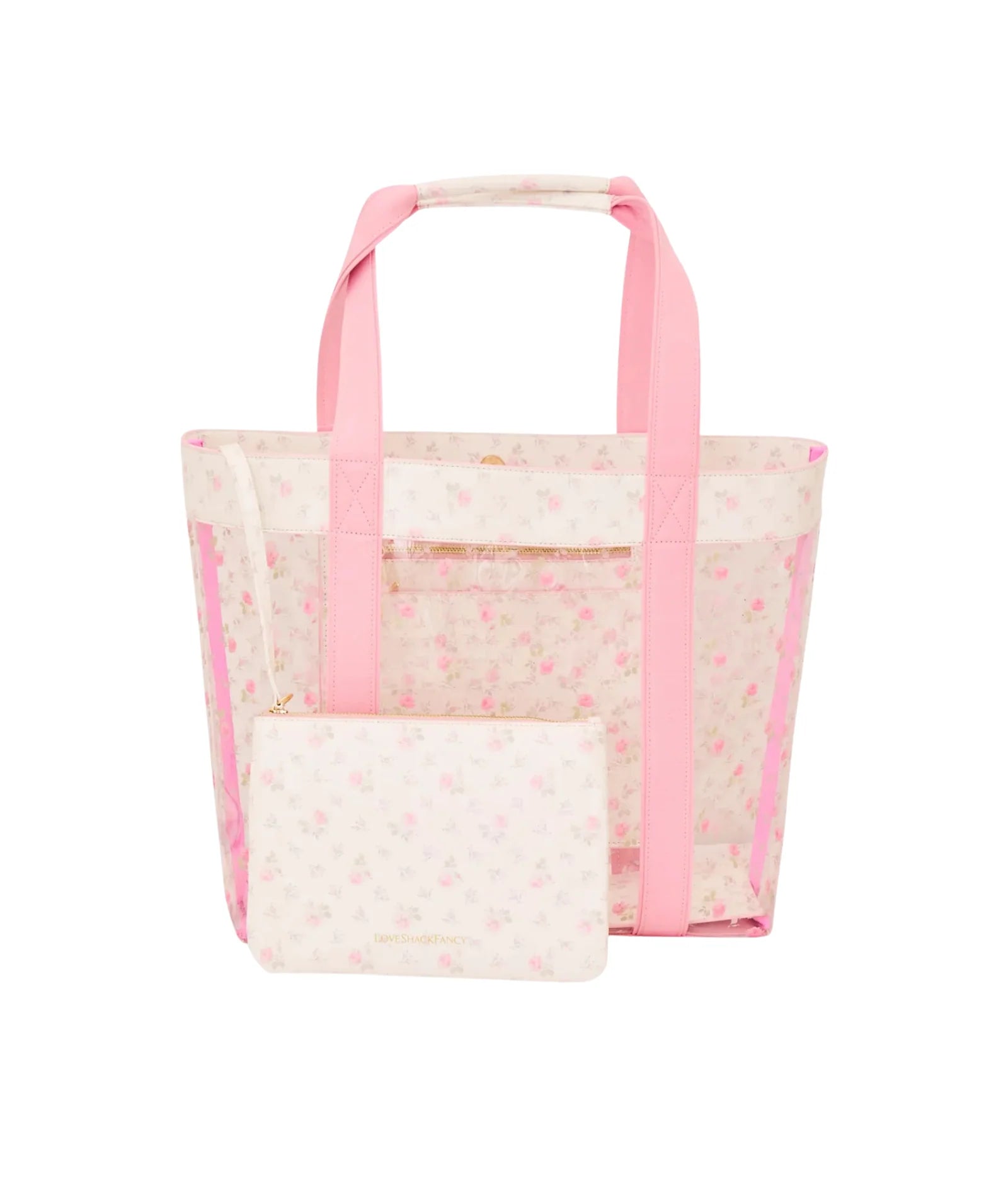 Love Shack Fancy Marjorie Ditsy Floral PVC Tote