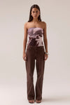 Sovere Afterlight Mesh Bodice Top