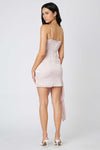 Emilie Satin Mini Dress