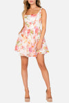 Lavender Brown Jenesis Mini Dress