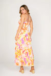 Lavender Brown Aurora Maxi Dress