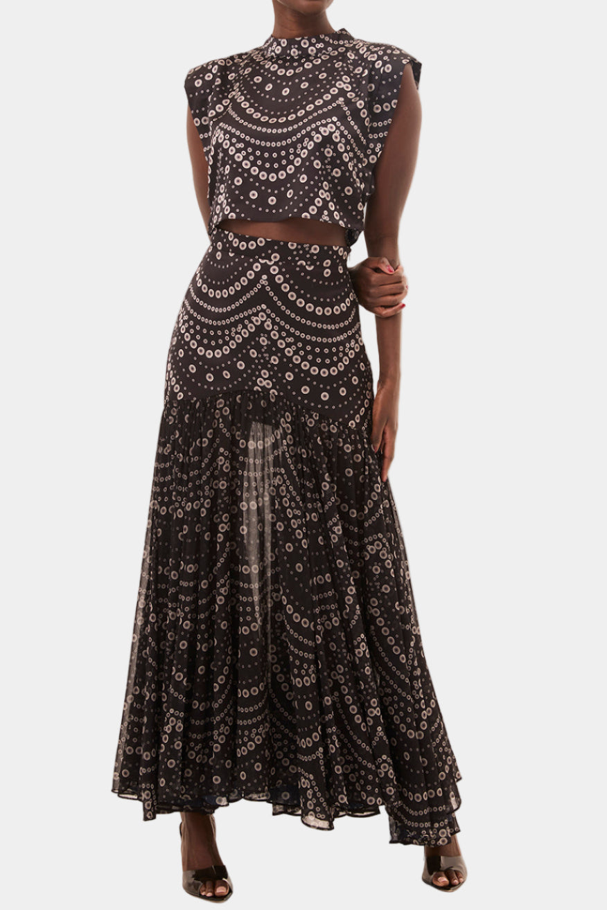 MISA Yara Maxi Skirt