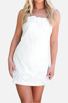 Leona Embroidered Mini Dress
