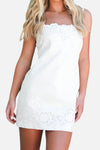 Leona Embroidered Mini Dress