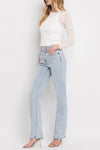 90's Vintage Stretch Straight Jeans