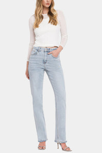 90's Vintage Stretch Straight Jeans