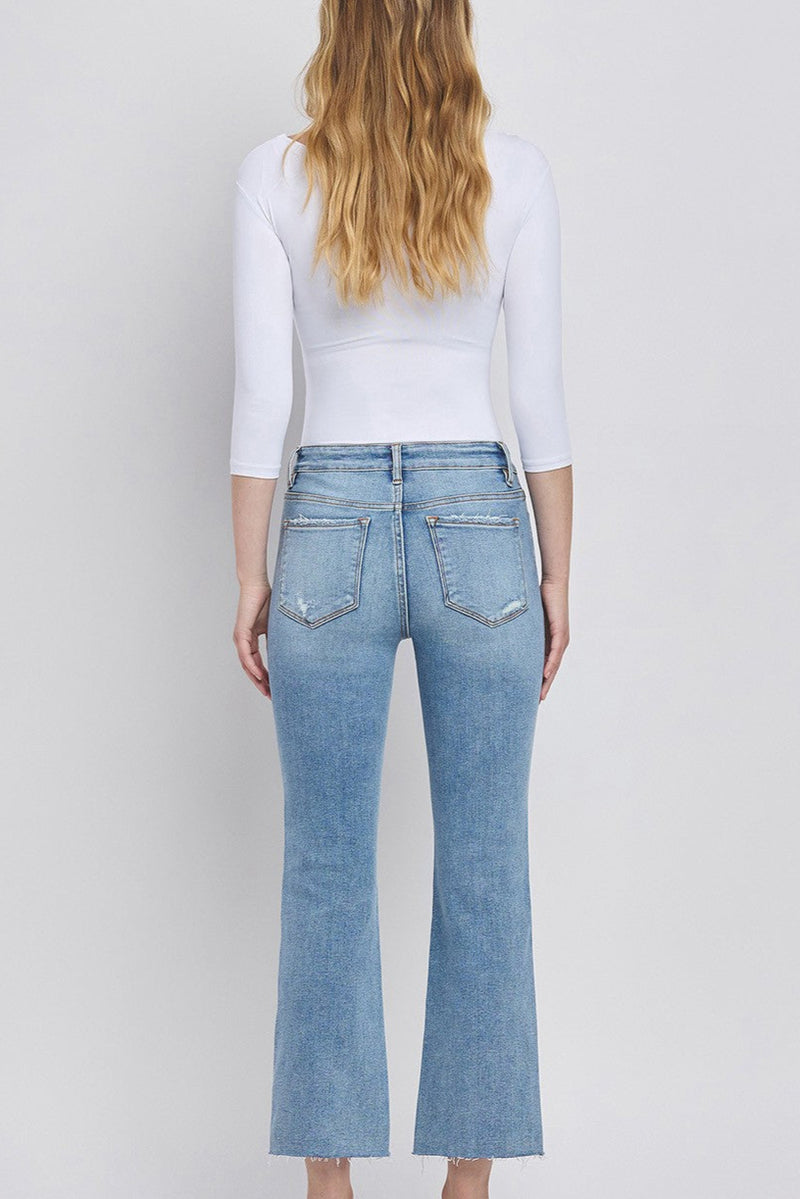 Waiting High Rise Kick Flare Jeans