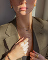 Marlyn Schiff Elongated Dome Hoop