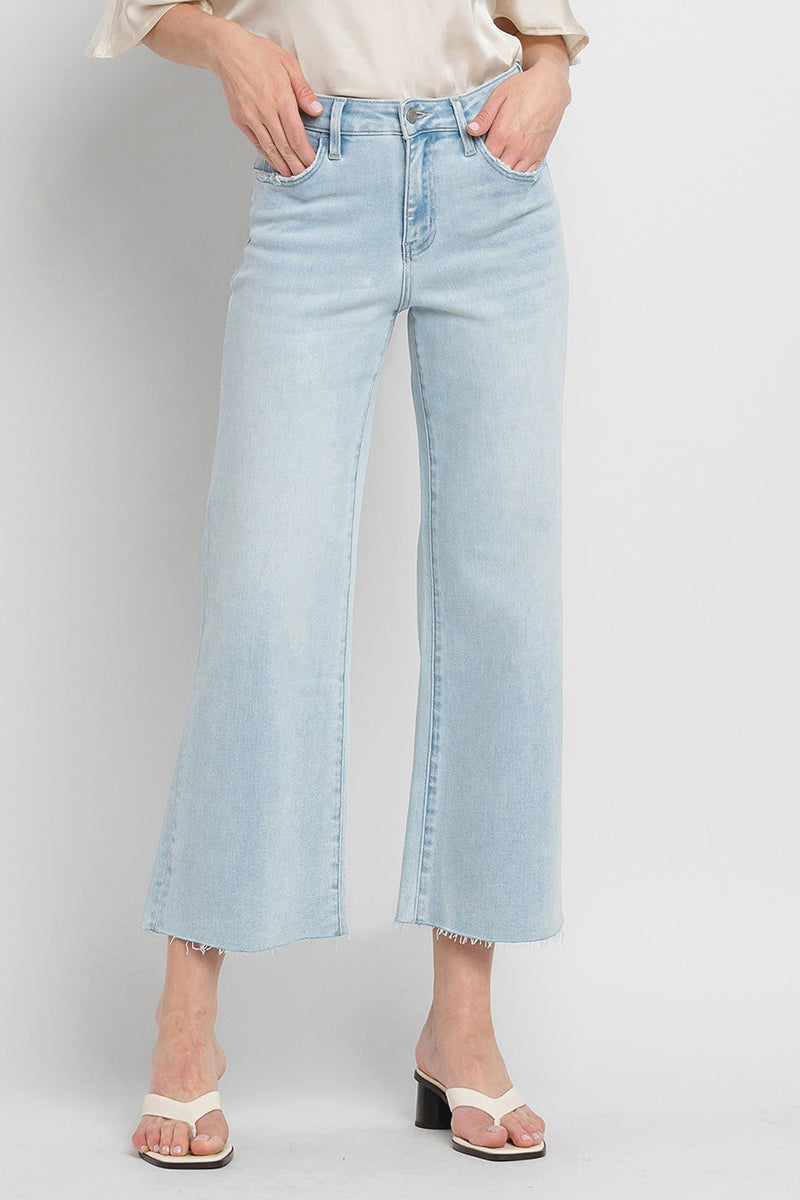 Olivia High Rise Wide Leg Jeans