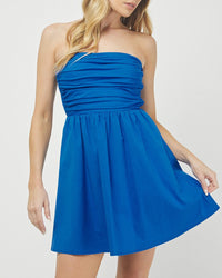 Ally Tube Cotton Mini Dress