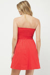 Ally Tube Cotton Mini Dress