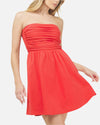 Ally Tube Cotton Mini Dress