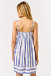 Dylan Striped Mini Shift Dress