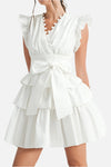 Danielle Ruffled Mini Dress