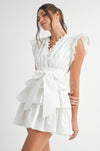 Danielle Ruffled Mini Dress