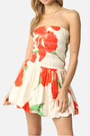 Kalani Smocked Bubble Mini Dress