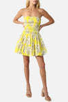 Rosie Smocked Mini Bubble Dress