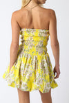 Rosie Smocked Mini Bubble Dress
