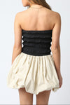 Bella Strapless Balloon Mini Dress
