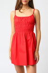 Selena Smocked Mini Dress