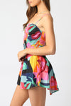 Baylin Tropical Mini Dress