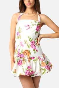 Christi  Floral Mini Dress