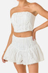 Reese Embroidered Skirt Set