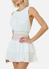 Lexi Smocked Waist Mini Dress