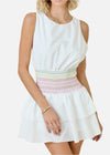 Lexi Smocked Waist Mini Dress