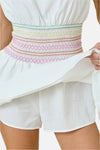 Lexi Smocked Waist Mini Dress