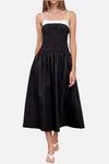 Moon River Smocked Midi Dress