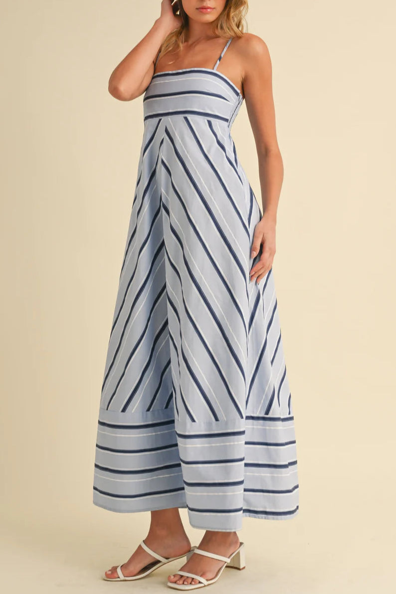Brooklyn Striped Maxi Dress